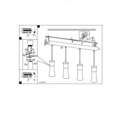 Люстра Eglo PANCENTO 94358