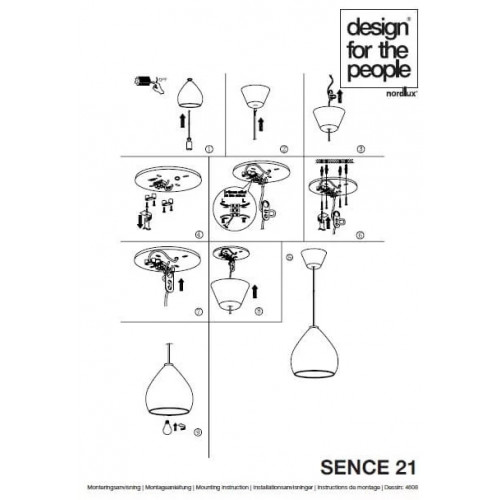 Люстра DFTP SENCE 21 46083001