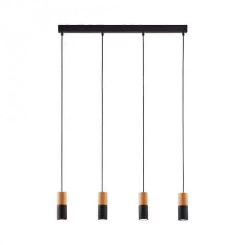 Люстра TK Lighting ELIT BLACK WOOD 6311
