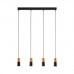 Люстра TK Lighting ELIT BLACK WOOD 6311