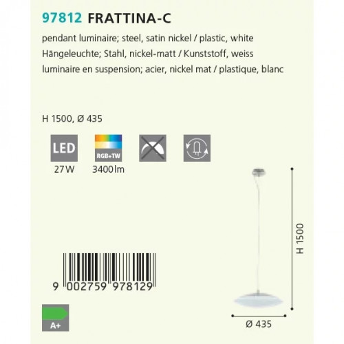 Люстра Eglo FRATTINA-C 97812