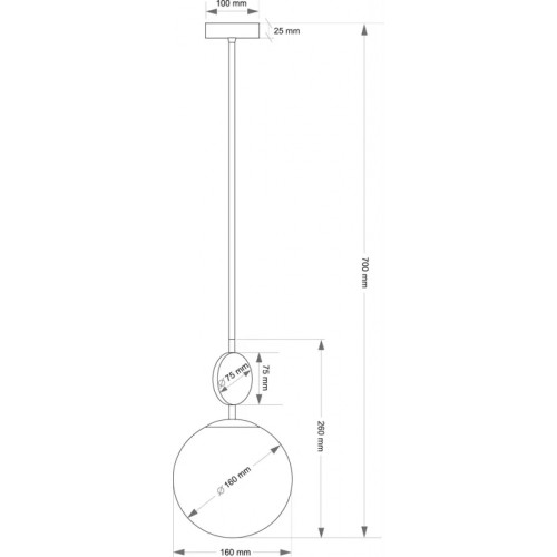 Люстра Kutek DIMARO DIM-ZW-1(N)160