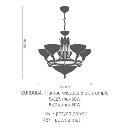 Люстра Eglo CAMBORNE 97214