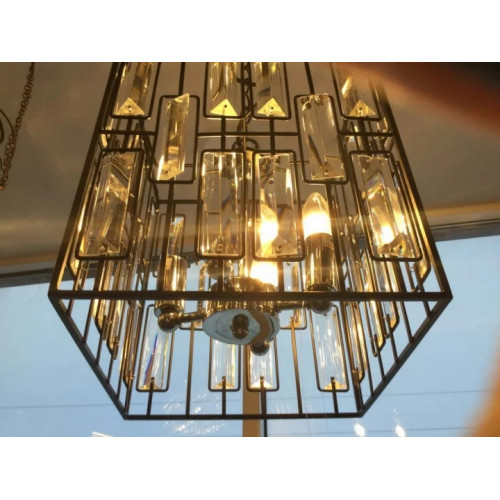 Люстра Searchlight BORG 7454-4BK