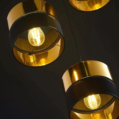 Люстра TK Lighting ELIT BLACK WOOD 6311