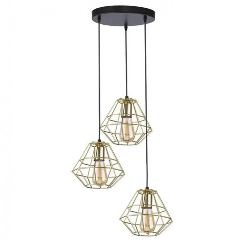Люстра TK Lighting DIAMOND GOLD 4451