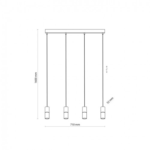 Люстра TK Lighting ELIT BLACK WOOD 6311