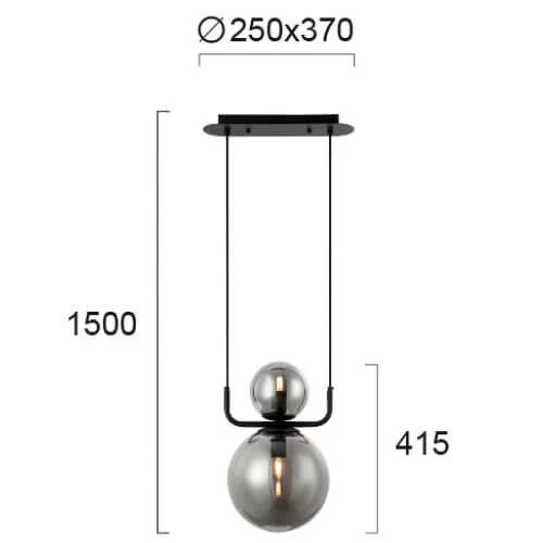 Люстра Viokef MIRA 4246100