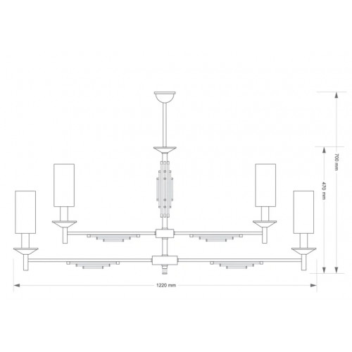 Люстра AZzardo WHITE BALL 30 AZ2516 (FLWB30WH )