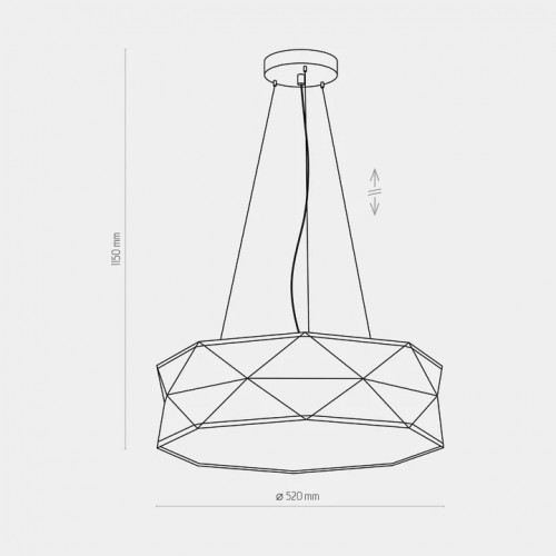 Люстра TK Lighting KANTOOR 3311
