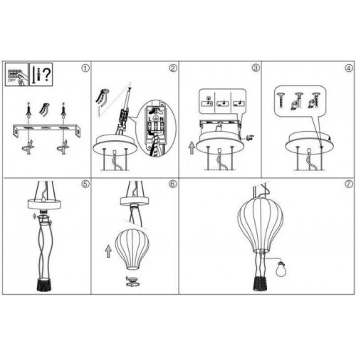 Люстра Ideal Lux DREAM 179858