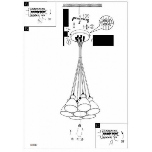 Люстра Eglo PRIDDY 49467