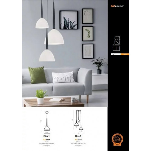 Люстра AZzardo ELIZA 3 AZ3333