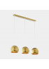 Люстра TK Lighting YODA GOLD ORBIT 3449