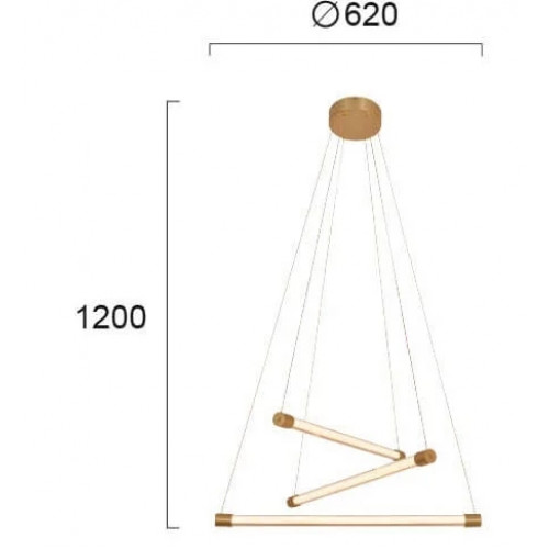 Люстра Viokef ABBA 4237500