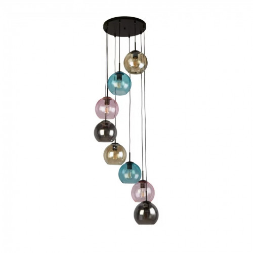 Люстра Searchlight MARDI GRAS 94008-8BK