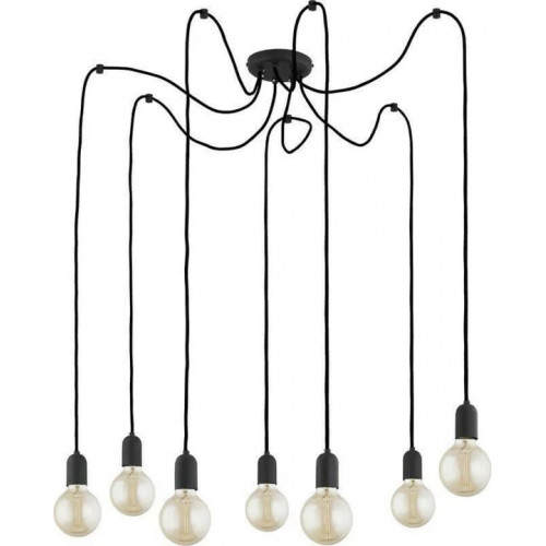 Люстра TK Lighting QUALLE BLACK 2363