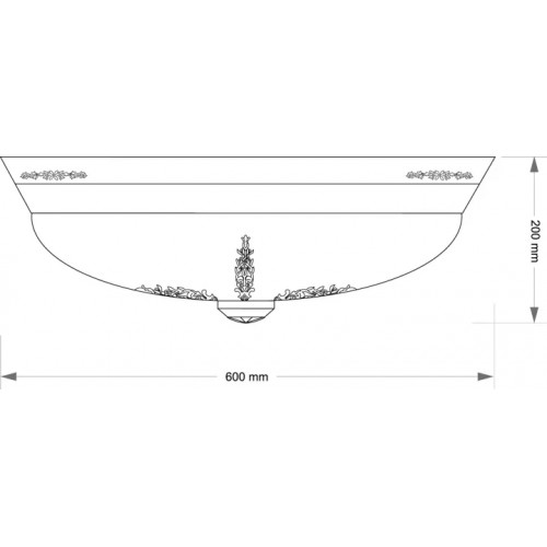 Люстра AZzardo STYLO 1 AZ0206 (MD12201WH )