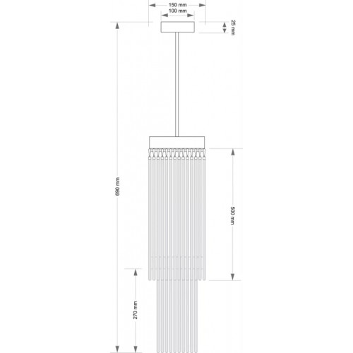 Люстра Kutek FILAGO FIL-ZW-4(Z)150/500
