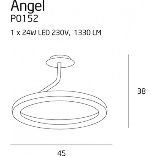 Люстра MAXlight ANGEL P0152