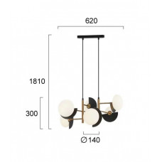 Люстра Viokef DARCY 4292200