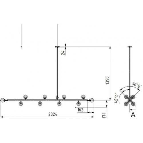 Люстра Pikart BIG BUBBLES 15380-1