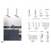 Підвісний світильник Amplex AKADI 0133 (8885)