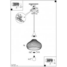 Люстра Eglo STAVERTON 43344