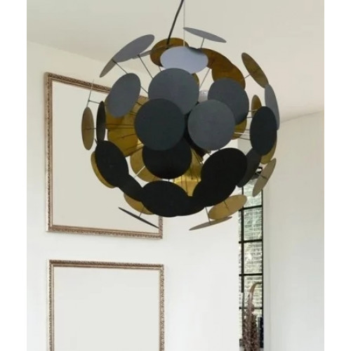 Люстра Zuma Line DOTS TS-081111P-BK