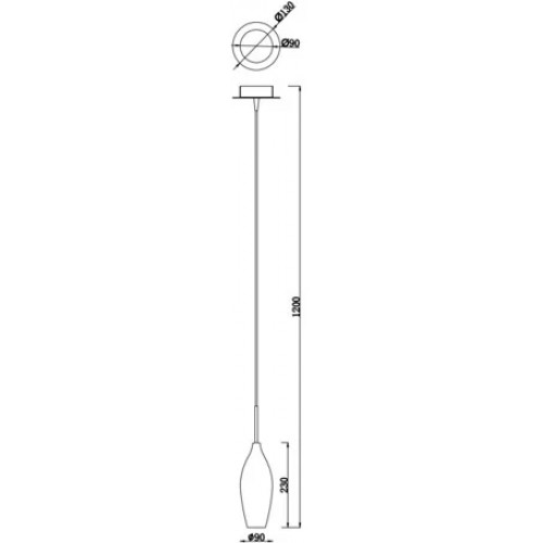 Люстра Zuma Line CHAMPAGNE MD2101-1W