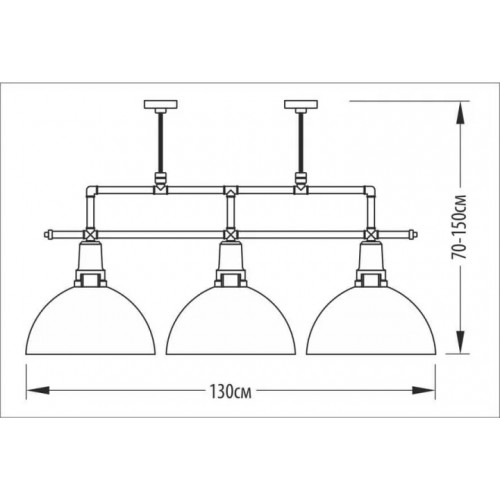 Люстра Pikart Altube high 1703