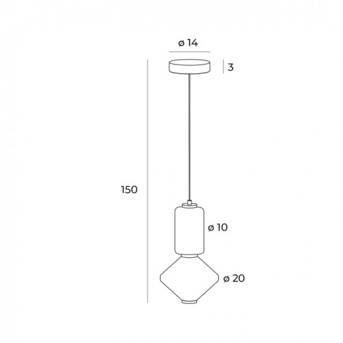 Люстра MAXlight AKIKO P0467