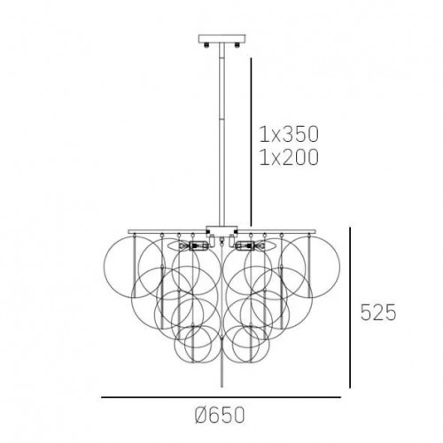 Люстра DFTP DEE 84383003