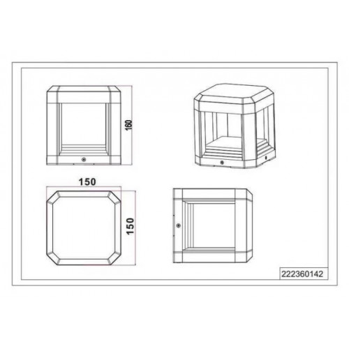 Люстра MAXlight MESH P0439