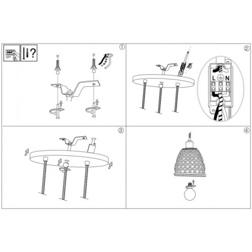 Люстра Ideal Lux LUGANO 206875