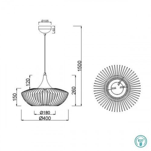 Люстра Trio COLINO 315900132