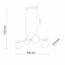 Люстра TK Lighting PIANO WHITE 6429