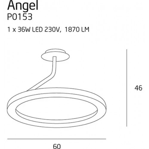 Люстра MAXlight ANGEL P0153