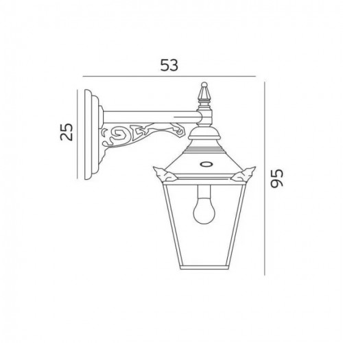 Люстра Searchlight SCHOOL HOUSE 8071-1SS