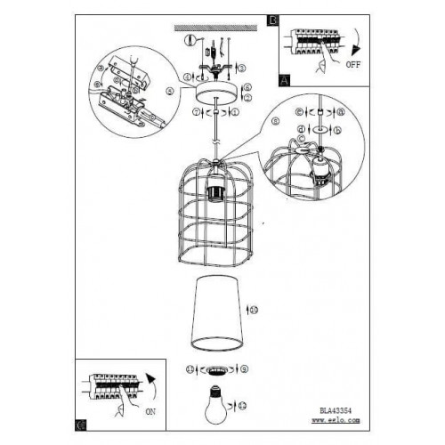 Люстра Eglo BITTAMS 43354