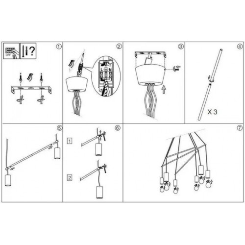 Люстра Ideal Lux POP 158815