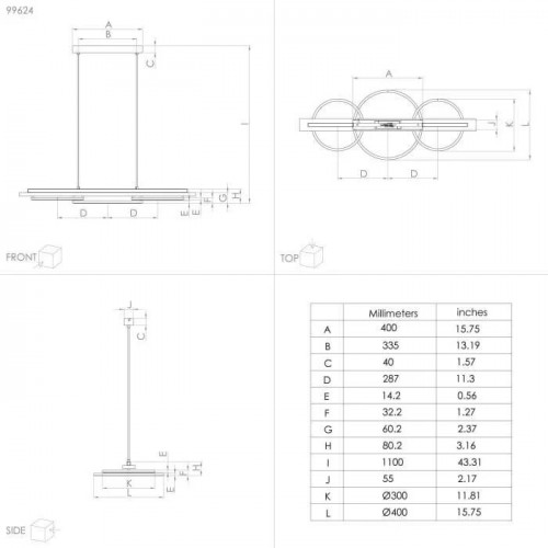 Люстра Eglo Yorth 32528