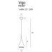 Люстра MAXlight DROP VIGO P0307