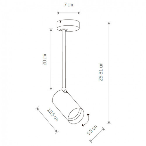Люстра Nowodvorski MONO LONG 7727