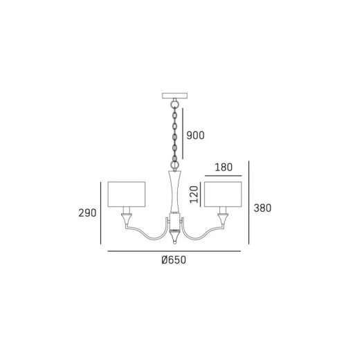 Люстра Eglo GAETANO 61308