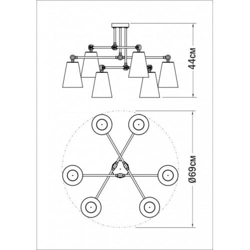 Підвісний світильник DFTP Strap 27 84333001