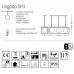 Люстра Ideal Lux LINGOTTO 198125