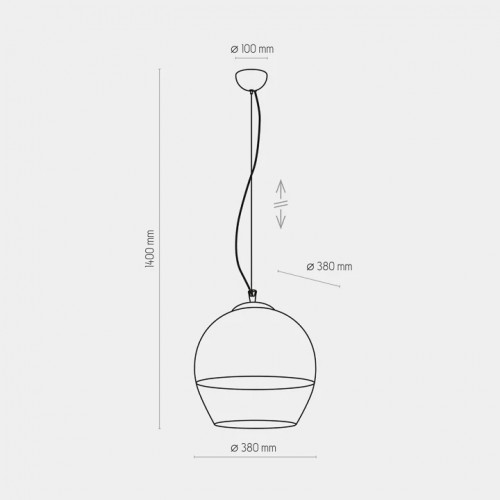 Люстра TK Lighting YODA GOLD ORBIT 3429
