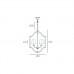 Люстра CosmoLight Roma P04543BK