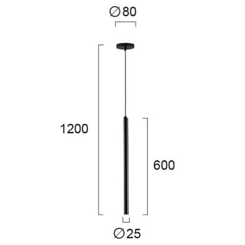 Люстра Viokef DUCT 3082803